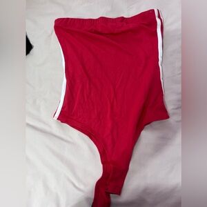 Tube top bodysuit